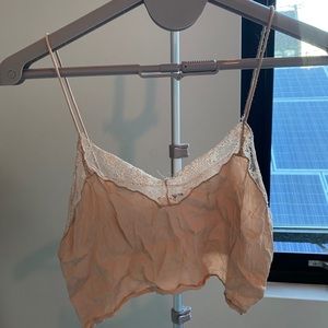 FREE PEOPLE SATIN TANK TOP